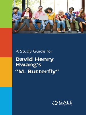 cover image of A Study Guide for David Henry Hwang's "M. Butterfly"